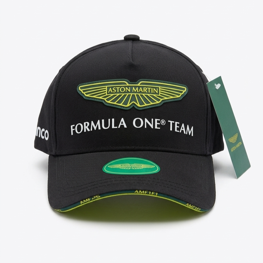 Gorra Aston Martin F1 Team Negra